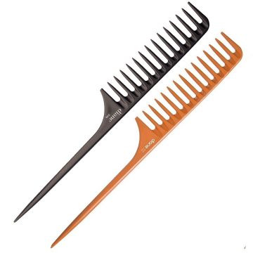 Diane Wide Tooth Rat Tail Combs 11-1/2" [2 Color Options]
