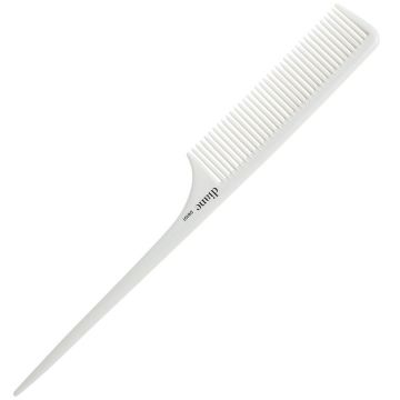 Diane Thick Rat Tail Comb 9 1/4" - White #D6101