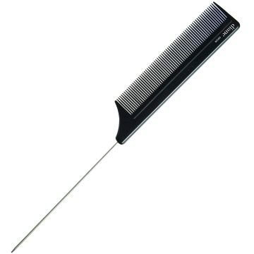 Diane Extra Long Pin Tail Comb 9 3/4" - Black #D6106