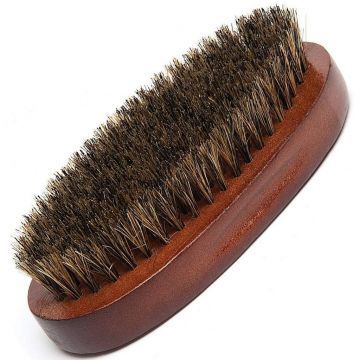 Diane Premium 100% Boar Military Brush - Medium Bristles #D8114