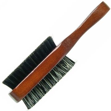 Diane Premium 100% Boar 2-Side Club Brush - Medium & Hard Bristles #D8115