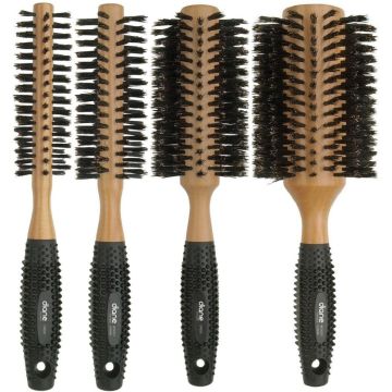 Diane Boar Round Brush [Available in 1.5", 1.75", 2.25", 3"]