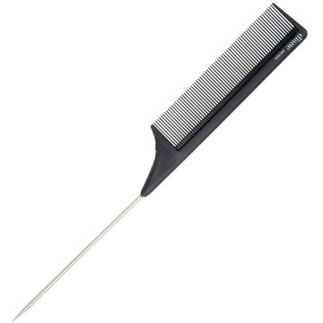 Diane Carbon Pin Tail Comb Black - 9" #DBC009