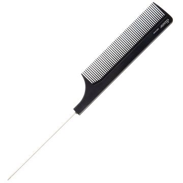 Diane Ionic Pin Tail Comb 8" - Black #DBC042