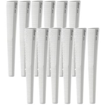 Diane Barber Comb 7-1/4" - Grey #DBC045 [12 Pack]
