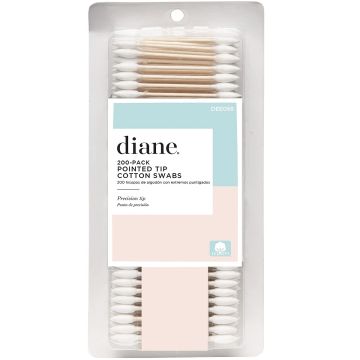 Diane Pointed Tip Cotton Swabs 200 Pack #DEE056