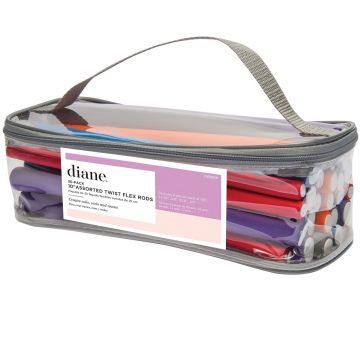 Diane Assorted Twist Flex Rods 10" - 30 Pack #DER001