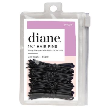 Diane Hair Pins 1 3/4" Black - 100 Count #DHC015