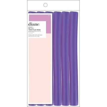 Diane Twist Flex Rods (10" x 7/8") Purple - 6 Pack #DT10