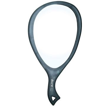 Diane Teardrop Mirror - Black #D1311