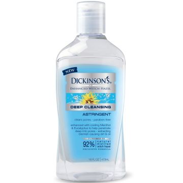 Dickinson's Enhanced Witch Hazel - Deep Cleansing Astringent 16 oz