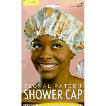 Donna Premium Floral Shower Cap Large - Assorted #11025