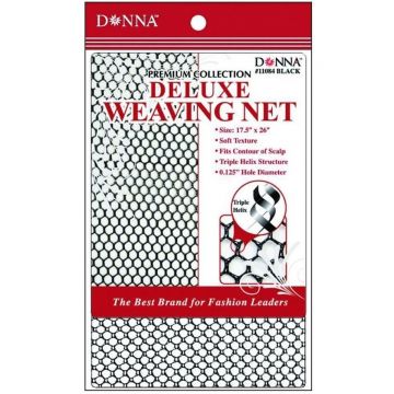Donna Premium Collection Deluxe Weaving Net - Black #11084
