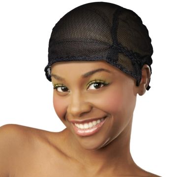 Donna Premium Collection Deluxe Multi Use Weaving Cap - Black #11086