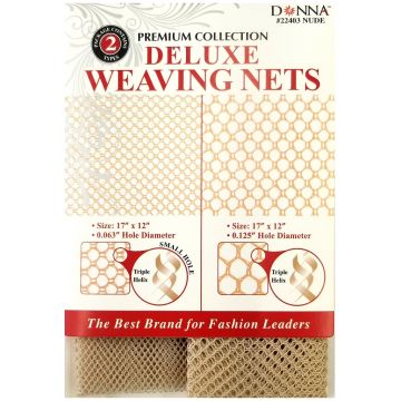 Donna Premium Collection Deluxe Weaving Nets 2 Pcs - Nude #22403