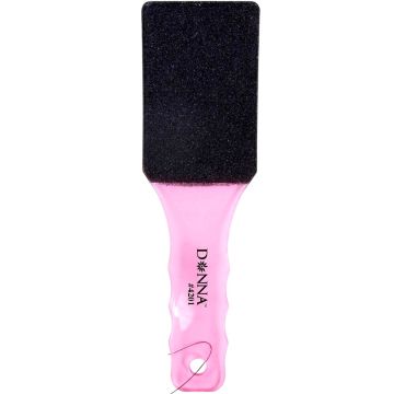 Donna Curved Foot File Double Sided - Assorted Colors #4201