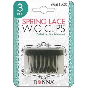 Donna Center U-Part Wig Cap Black