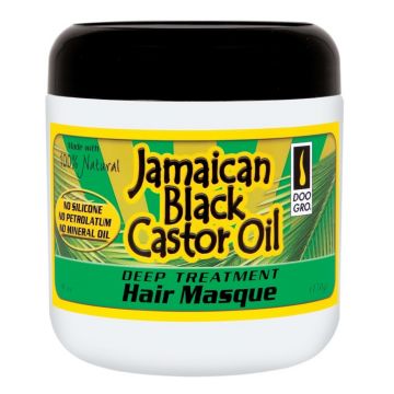 Doo Gro Jamaican Black Castor Oil Deep Treatment Hair Masque 6 oz