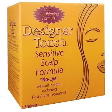 Designer Touch Sensitive Scalp Relaxer Kit - 4 Applications