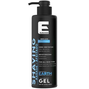 Elegance Plus Shaving Gel - Earth 17.6 oz