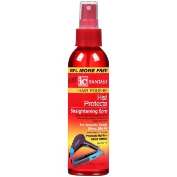 Fantasia IC Hair Polisher Heat Protector Straightening Spray 6 oz