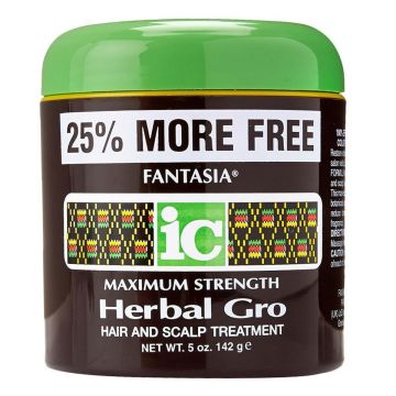 Fantasia IC Maximum Strength Herbal Gro Hair & Scalp Treatment 5 oz