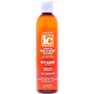 Fantasia IC Leave-In Hair & Scalp Treatment VITAMIN Enriched - Original Formula 12 oz