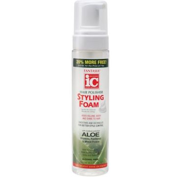 Fantasia IC Hair Polisher Styling Foam Aloe 8.5 oz
