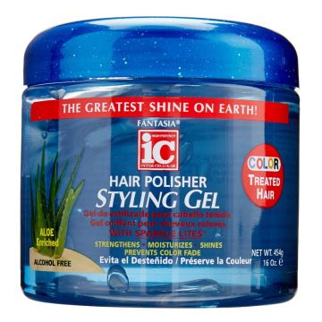 Fantasia IC Hair Polisher Styling Gel - Color Treated Hair 16 oz