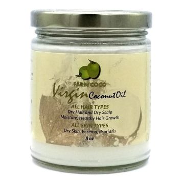 Farm Coco Virgin Coconut Oil 8 oz