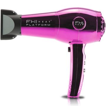 FHI Heat Platform Nano Weight Pro 1900 Turbo Tourmaline Ceramic Hairdryer - Pink Chrome #PF7005PC