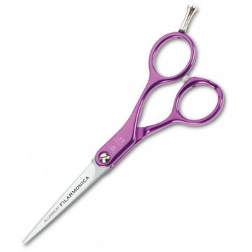 Filarmonica Dur Hairdressing Scissors - Aluminum Handle Purple 5.5" #54051