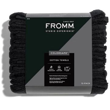 Fromm Studio Experience Softees Microfiber Towels - Navy 10 Pack #45027