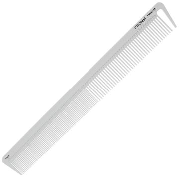 Fromm Style Artistry Proglide Cutting Comb White - 8 1/2" #F3023