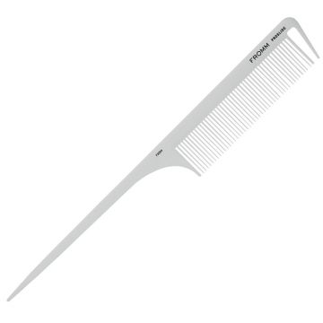 Fromm Style Artistry Proglide Rat Tail Comb White - 9 1/4" #F3024