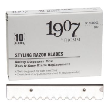 Fromm 1907 Styling Razor Blades - 10 Blades #NCB001