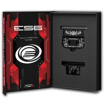 Gamma+ Replacement Fixed Gold Titanium X-Pro Wide Hair Trimmer Blade with DLC The One Cutter Set #GP527GB