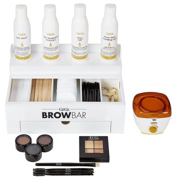 GiGi & Ardell Brow Bar with Mini Honee Warmer Grooming System Kit Set #0111