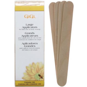 GiGi Applicators Large (5/8" x 6") - 100 Pack #0410