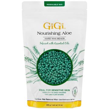 GiGi Nourishing Aloe Hard Wax Beads 14 oz #71606