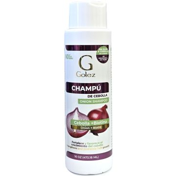 G Golez De Cebolla Onion Shampoo 16 oz