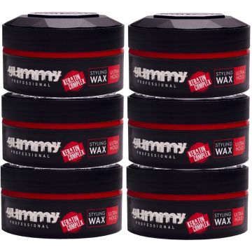 Fonex Gummy Styling Wax - Ultra Hold 5 oz [6 Pack]