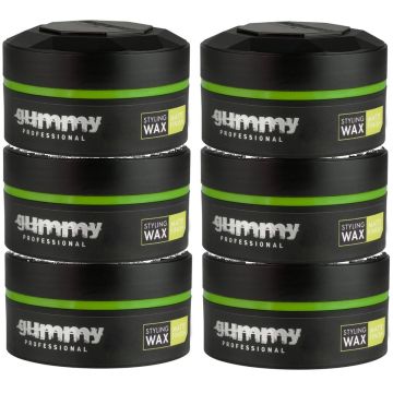 Fonex Gummy Styling Wax - Matte Finish 5 oz [6 Pack]