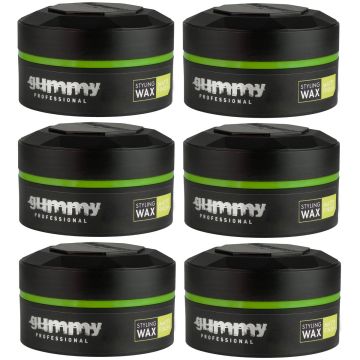 Fonex Gummy Styling Wax - Matte Finish 5 oz - 6 Pack