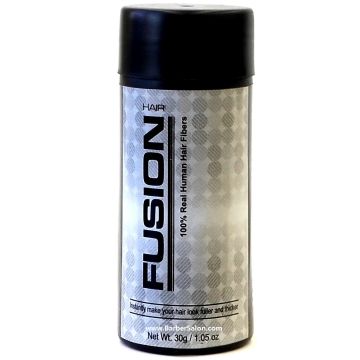 Hair Fusion 100% Real Human Hair Fibers - Black 1.05 oz