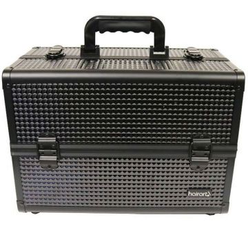 HairArt Aluminum Beauty Case - Black #79122B