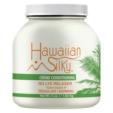 Hawaiian Silky Creme Conditioning No Lye Relaxer - Regular 10 Lbs