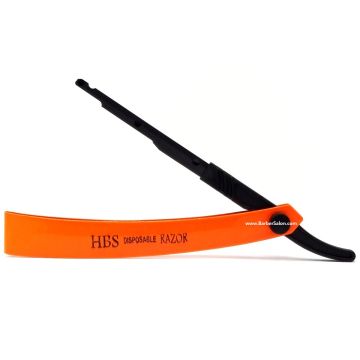 HBS Straight Razor For Disposable Head - Orange