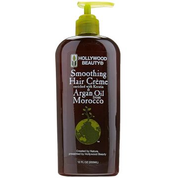 Hollywood Beauty Argan Oil Smoothing Hair Creme 12 oz