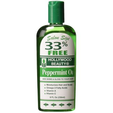 Hollywood Beauty Peppermint Oil 8 oz
